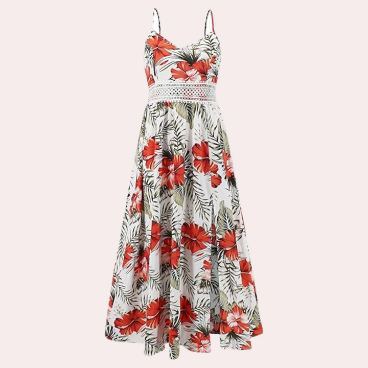 THESSALY - Trendig Blumenkleid für Damen