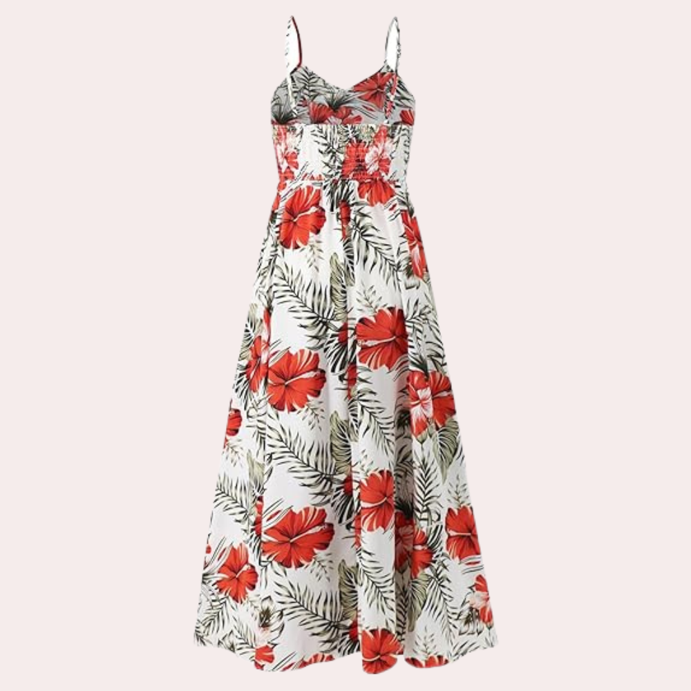THESSALY - Trendig Blumenkleid für Damen
