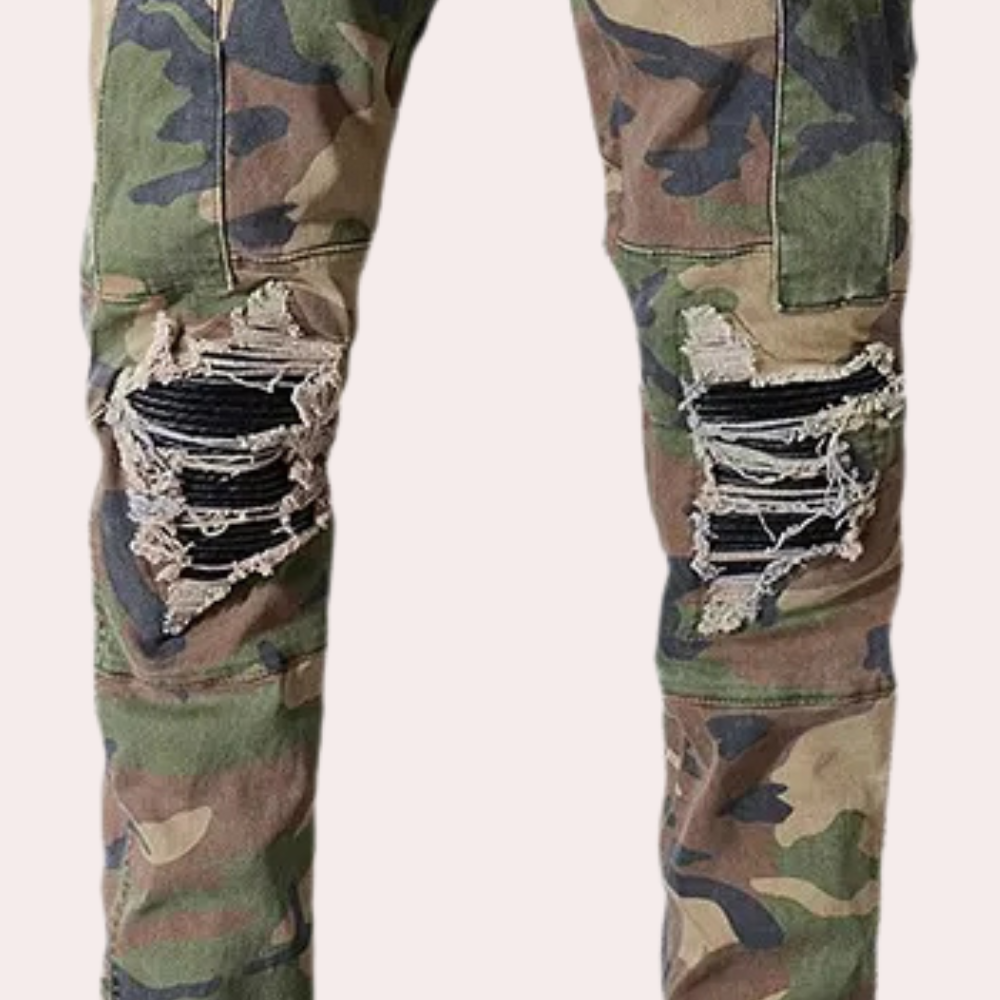 ULAN - Zerfetzte Jeans für Herren