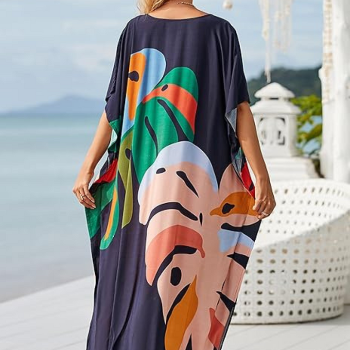 YLVA - Luftiges bedrucktes Sommerkleid für Damen