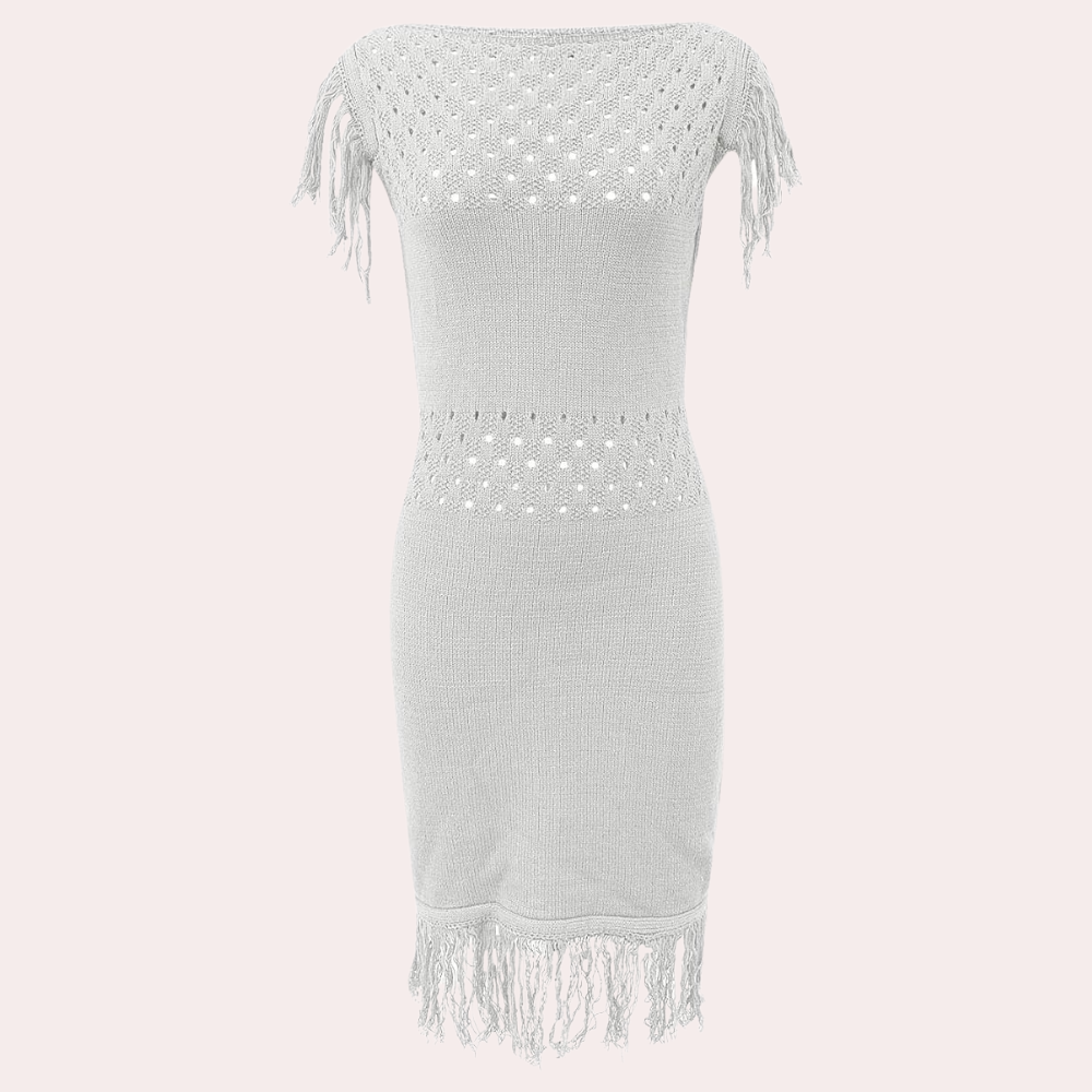 ISMERIA - Fransensaumkleid für Damen