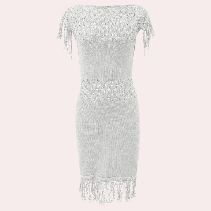 ISMERIA - Fransensaumkleid für Damen