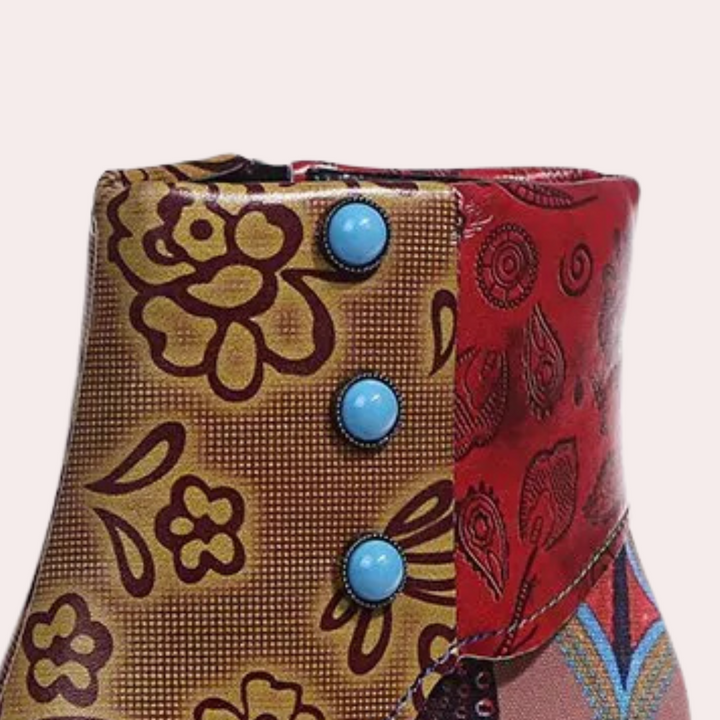 ZARYNA - Auffällige Boho-Stiefel für Damen