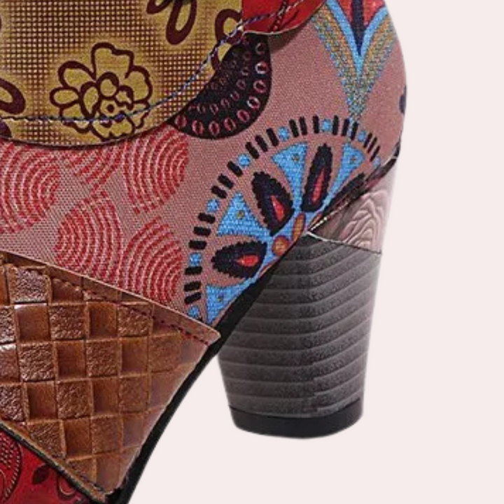 ZARYNA - Auffällige Boho-Stiefel für Damen