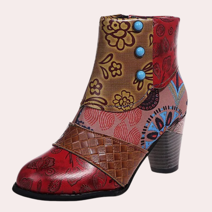 ZARYNA - Auffällige Boho-Stiefel für Damen