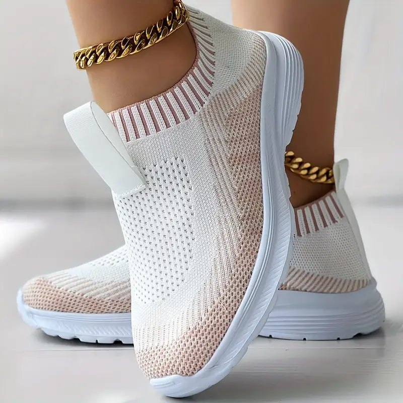 CLAIRE - Freizeit-Sneaker aus Strickmaterial für Damen