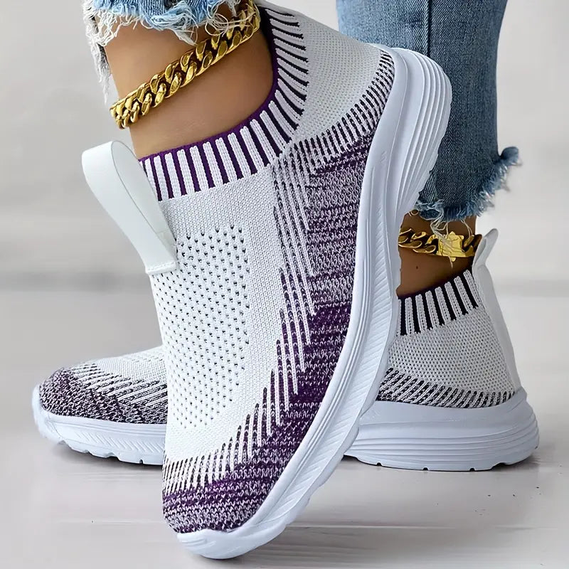 CLAIRE - Freizeit-Sneaker aus Strickmaterial für Damen