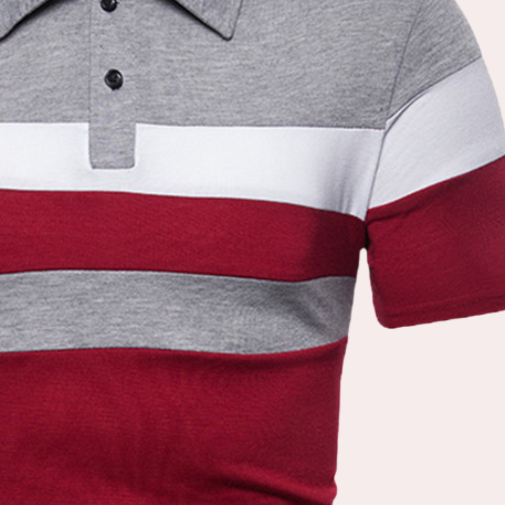 EDGARAS - Luxus-T-Shirt für Herren