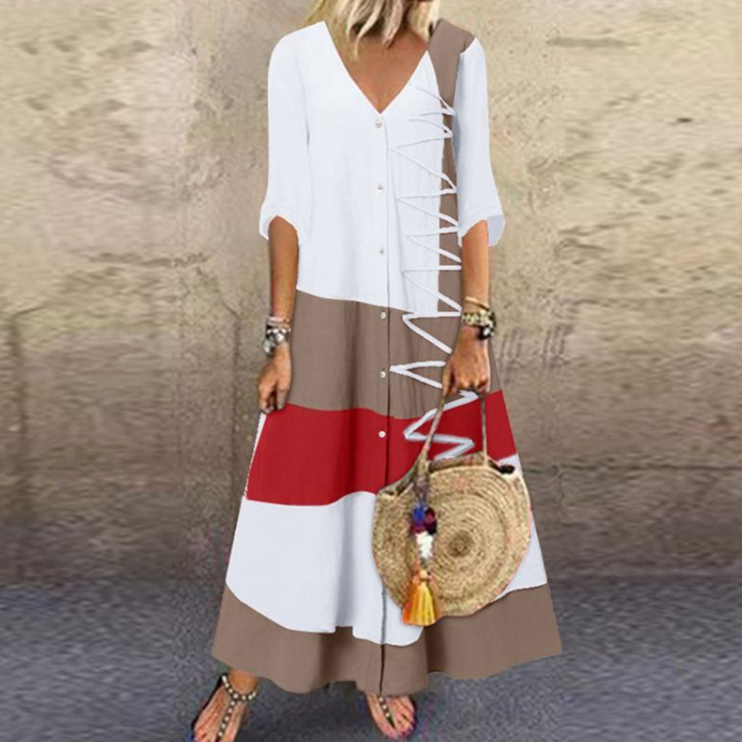 ALTHAIA - Stilvolles und elegantes langes kleid