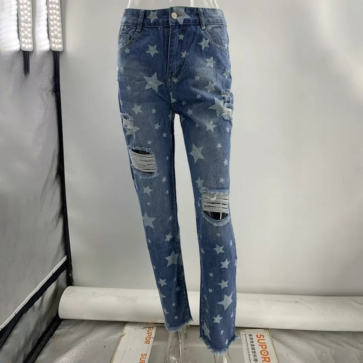 ANETA - Zerrissene Jeans