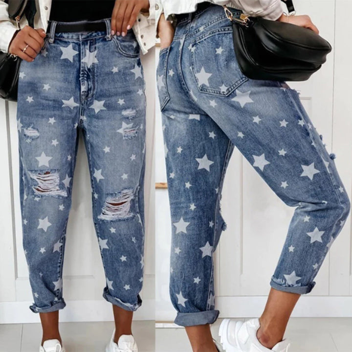 ANETA - Zerrissene Jeans