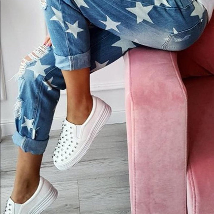 ANETA - Zerrissene Jeans