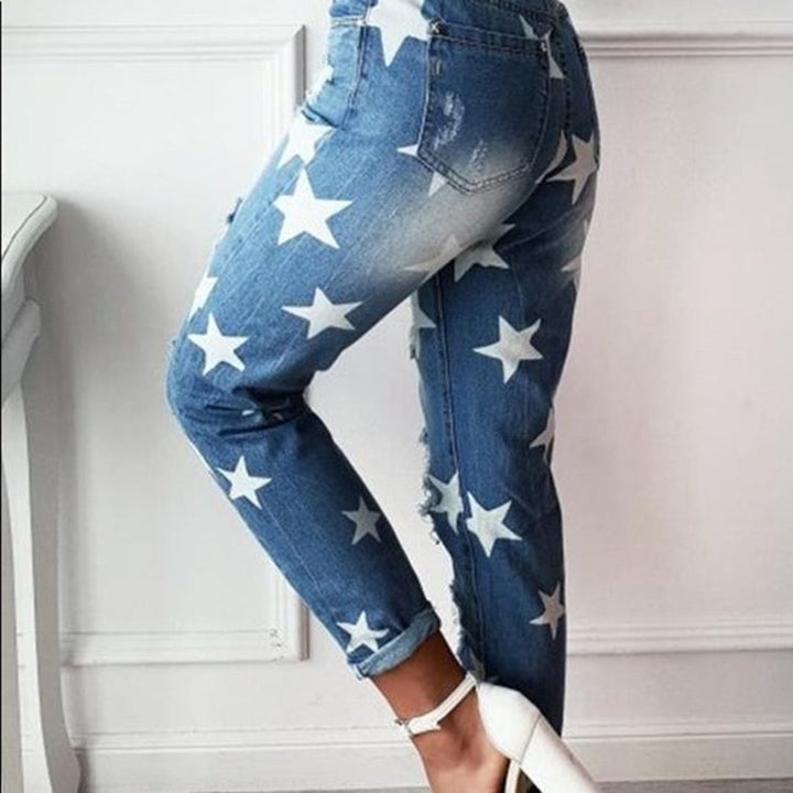 ANETA - Zerrissene Jeans