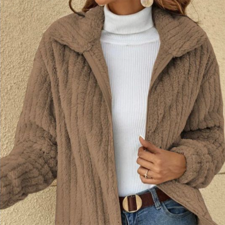 AUBREE - Stilvolle strickjacke