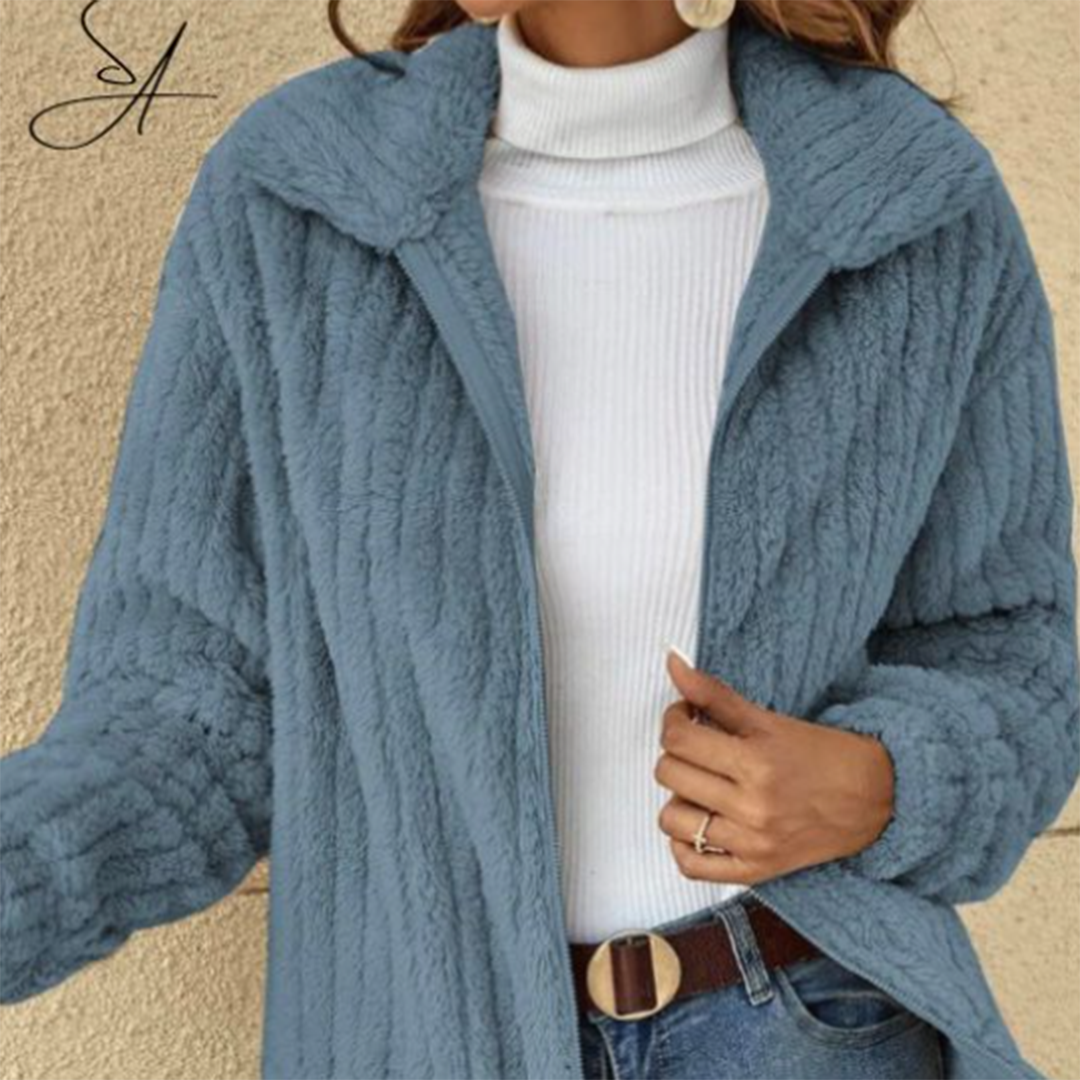 AUBREE - Stilvolle strickjacke