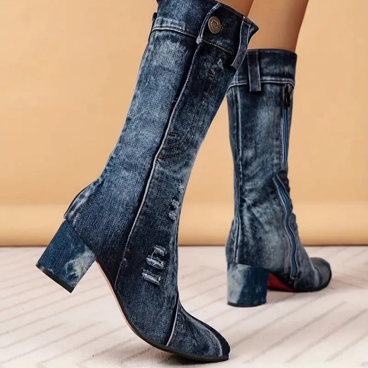 BRIELLE - Damen Stiefel mit mittlerer Weite