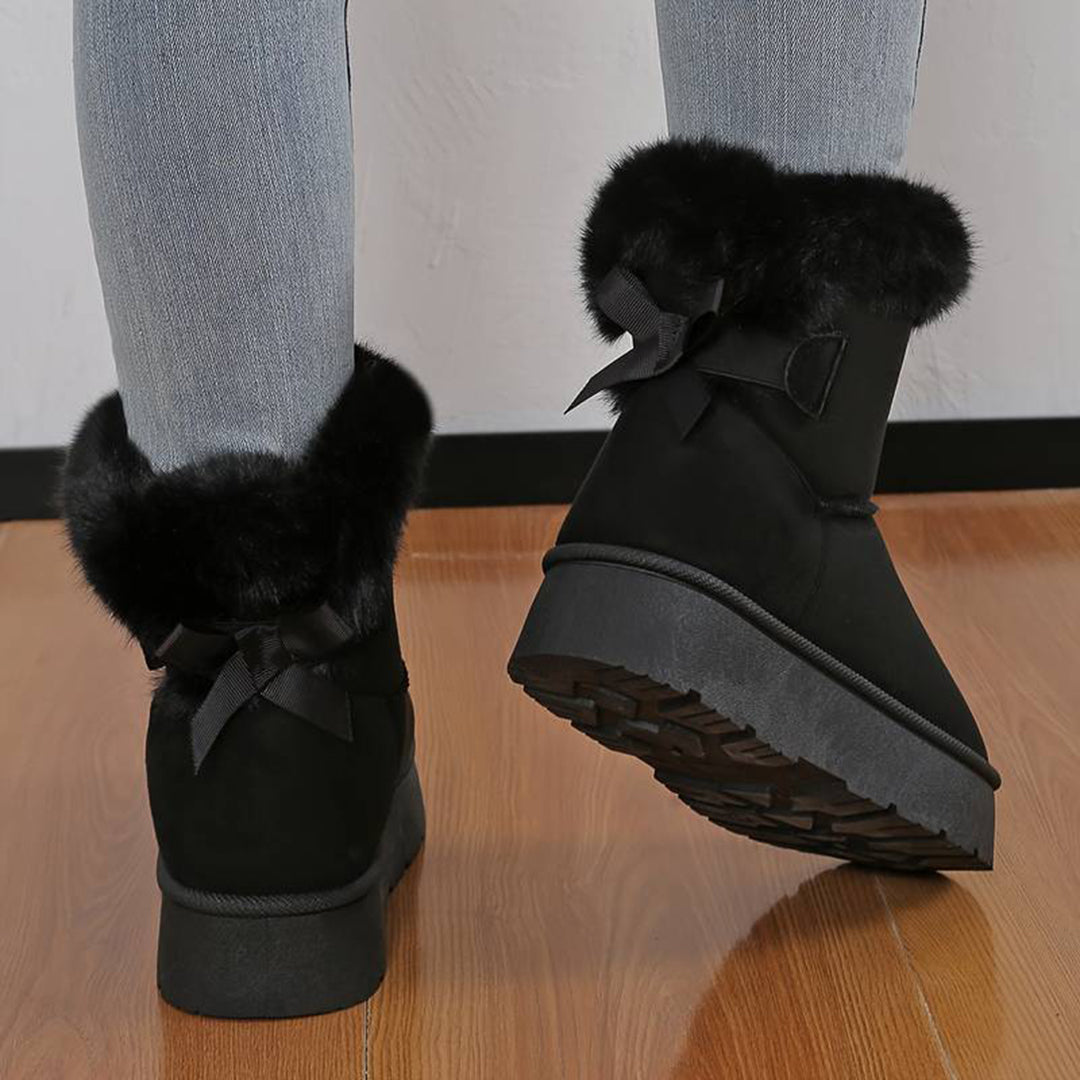 ZAARA - Hohe Winterstiefel mit dicker Sohle