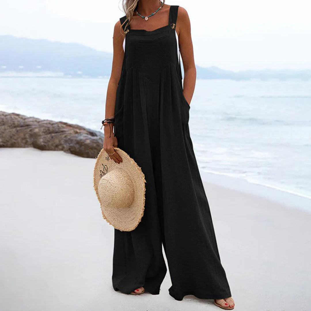 GUNVOR - Lässiger sommer jumpsuit