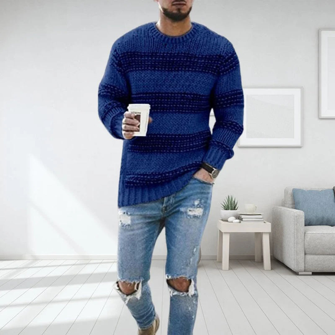 LANDYN - Weicher strickpullover für männer