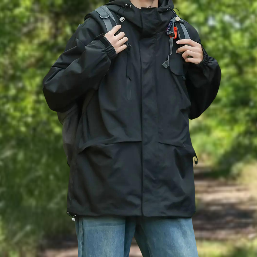 IZAN - Stilvolle und wasserdichte Jacke mit Taschen