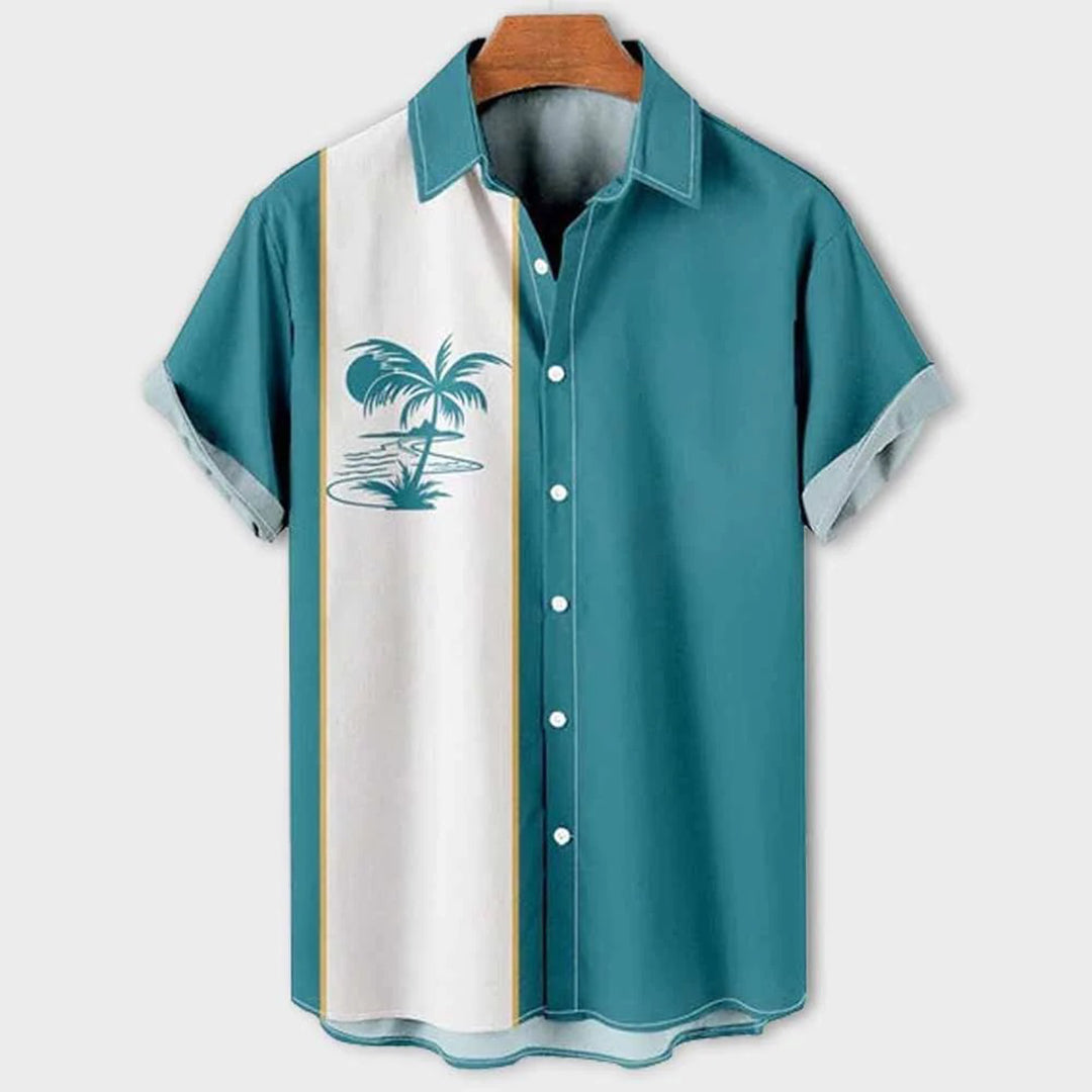 CLAUDE - Klassisches Hawaii-hemd