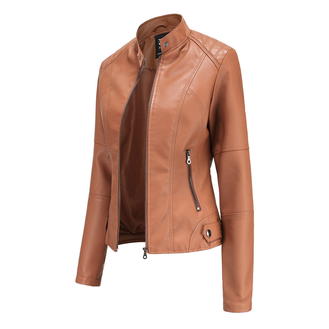 MILENA - Stylische lederjacke