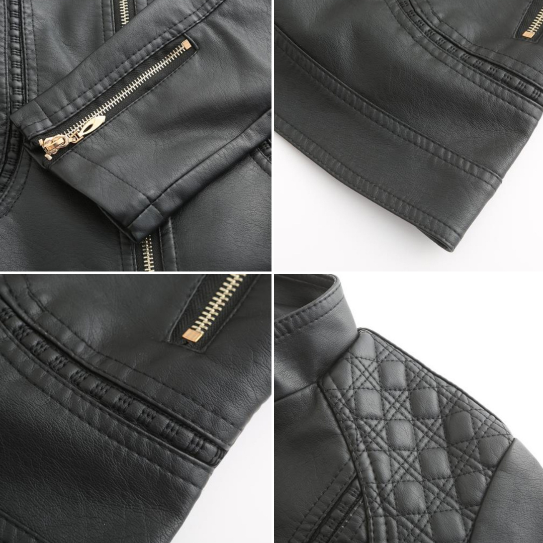 ALDA - Stylische Lederjacke