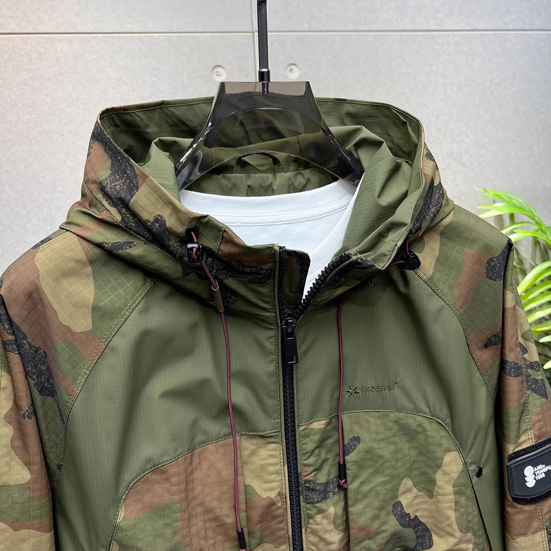 WARREN - Camouflage-Kapuzenjacke für Männer