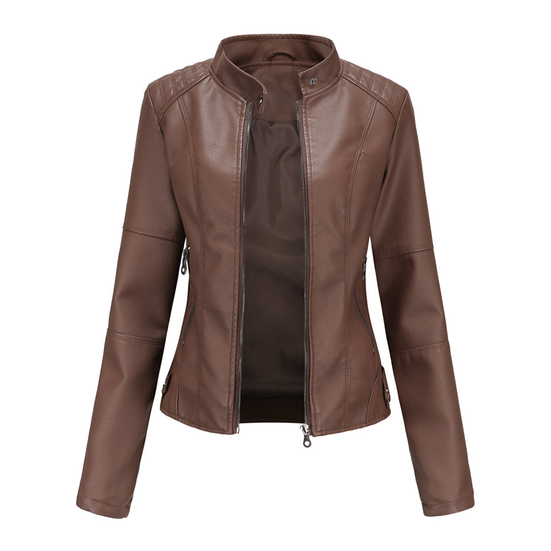 MILENA - Stylische lederjacke