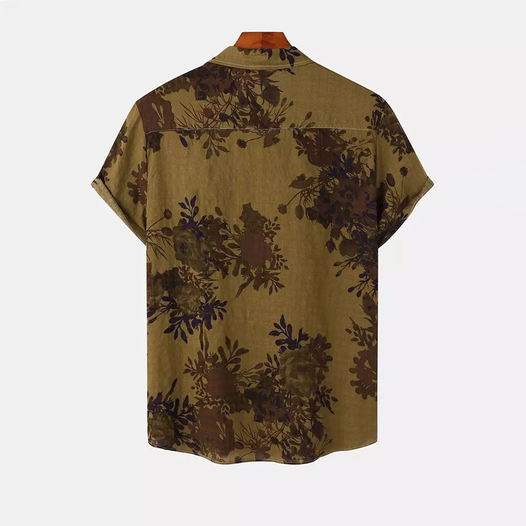 EASTON - Florales hemd für männer