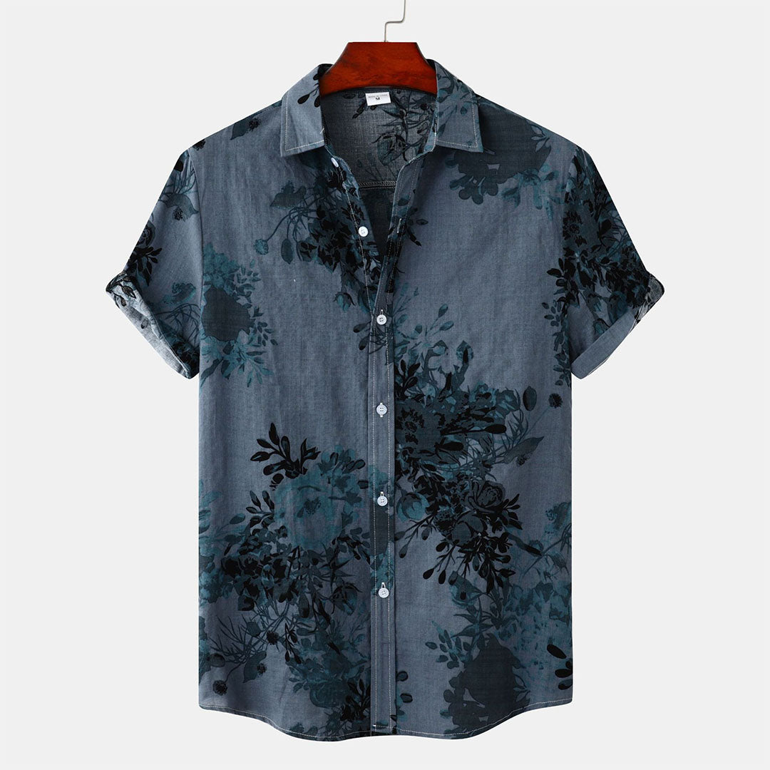 EASTON - Florales hemd für männer