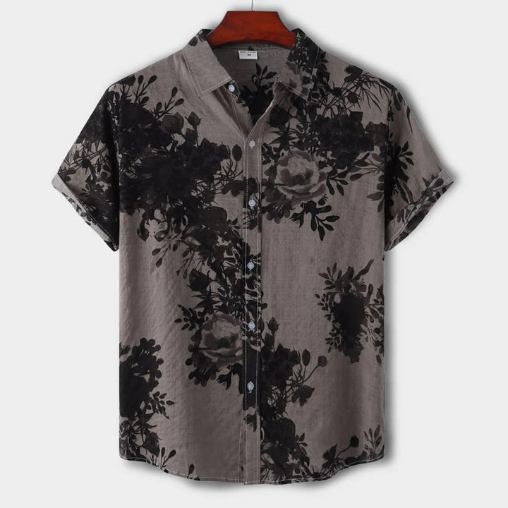 EASTON - Florales hemd für männer