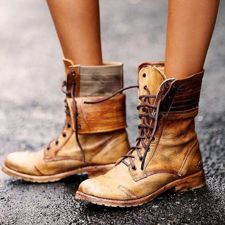 ELENA - Stylische lederstiefel
