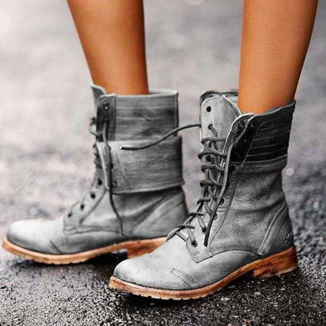 ELENA - Stylische lederstiefel