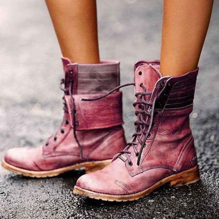 ELENA - Stylische lederstiefel