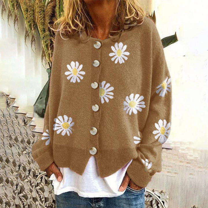 ENYA - Bequeme strickjacke