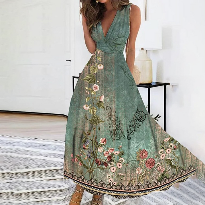 EZRA - Elegantes geblümtes Kleid