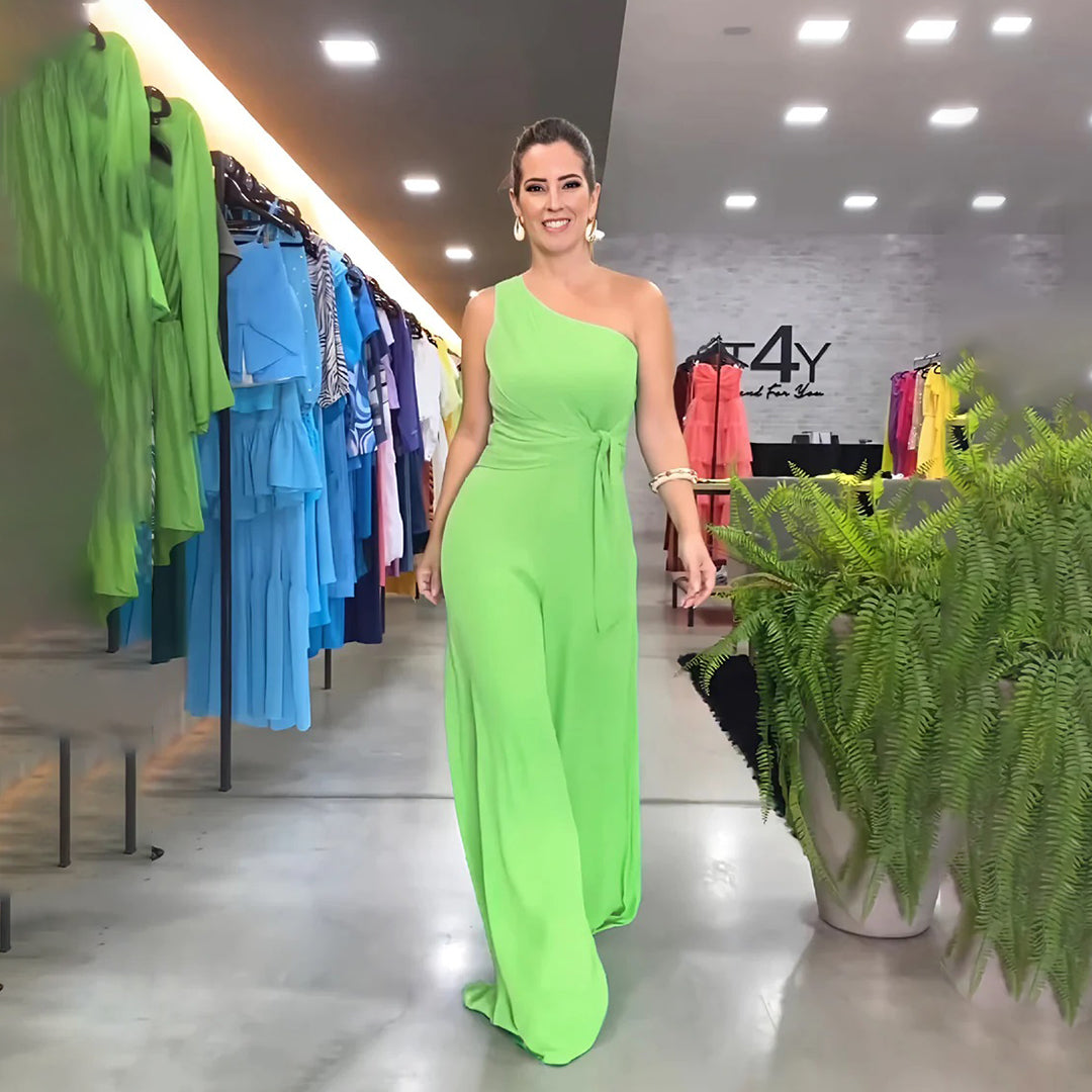 GEORGINA - Stylischer ein-schulter-jumpsuit
