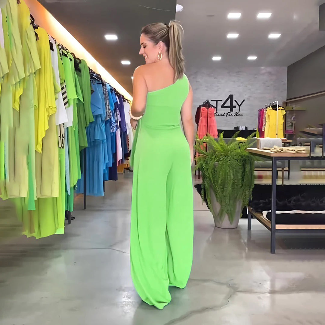 GEORGINA - Stylischer ein-schulter-jumpsuit