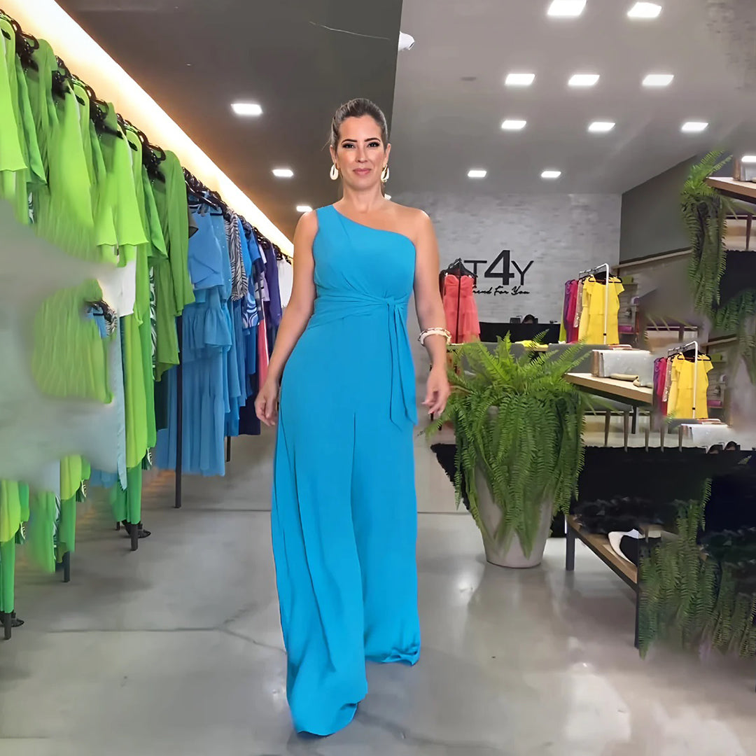 GEORGINA - Stylischer ein-schulter-jumpsuit