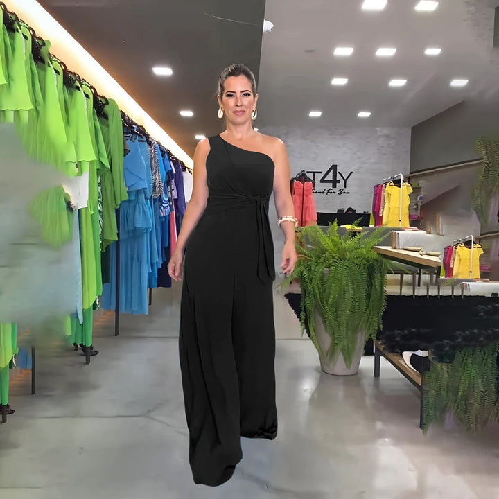 GEORGINA - Stylischer ein-schulter-jumpsuit