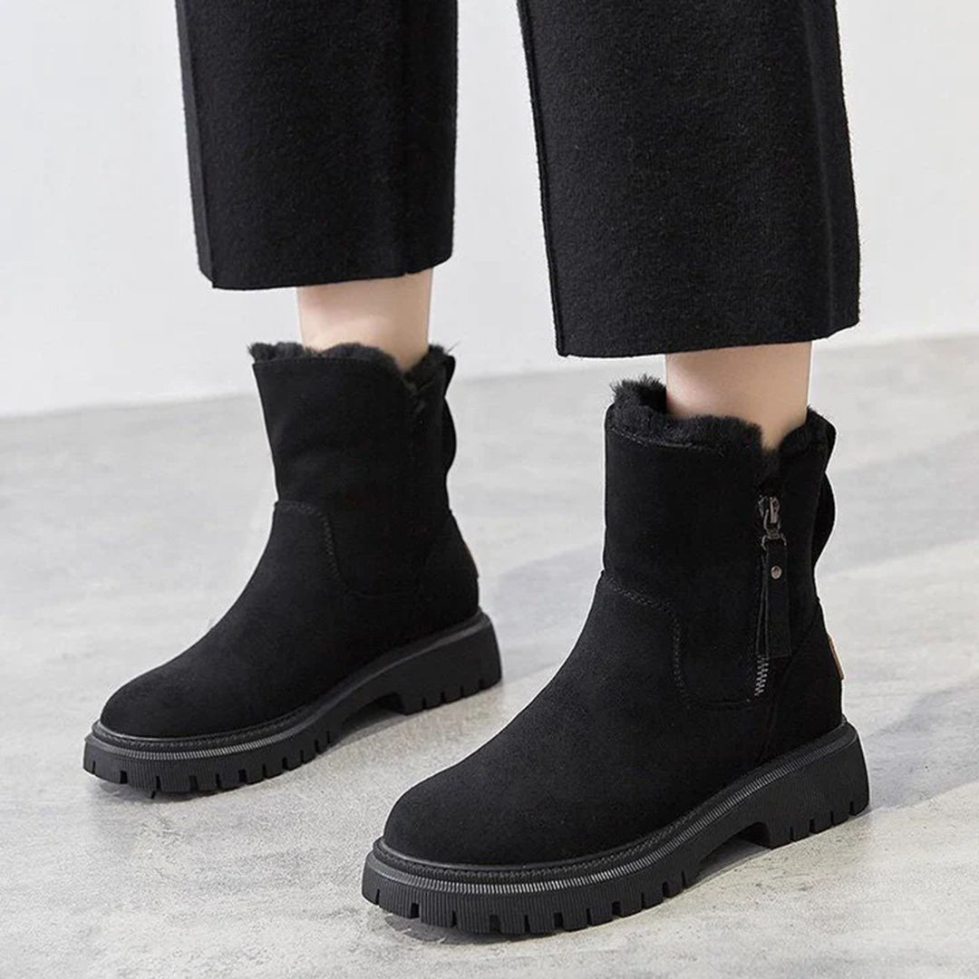 Grace | Pelzige Schneestiefel
