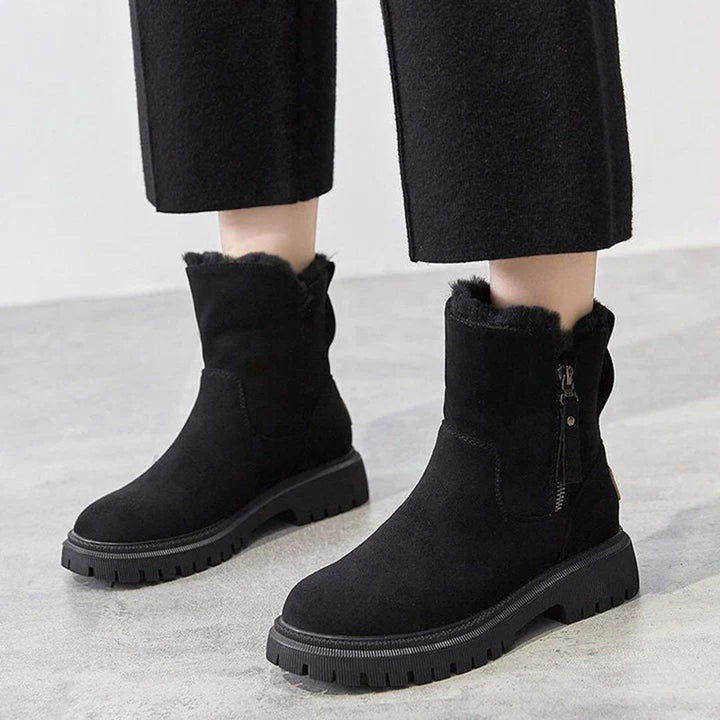 Grace | Pelzige Schneestiefel