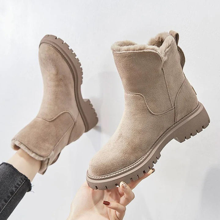 Grace | Pelzige Schneestiefel