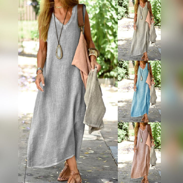 HALLIE - Lässiges maxikleid