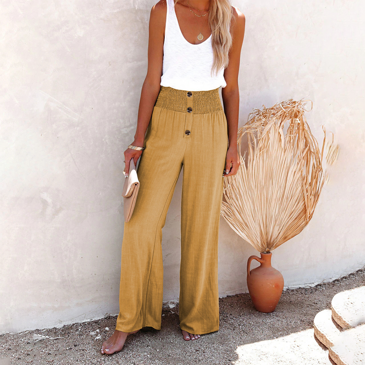 HILLA - Hohe taille locker hose