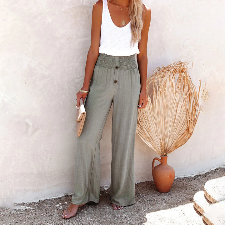 HILLA - Hohe taille locker hose