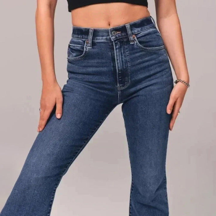 JANE - Schlagjeans mit hoher Taille
