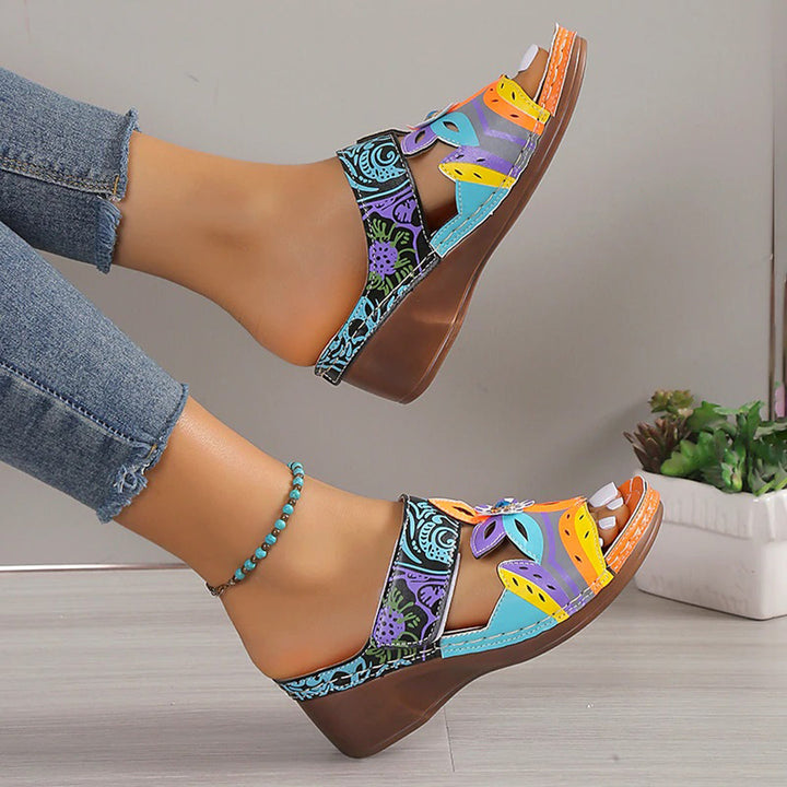 KAMARI - Farbenfrohe sommersandalen