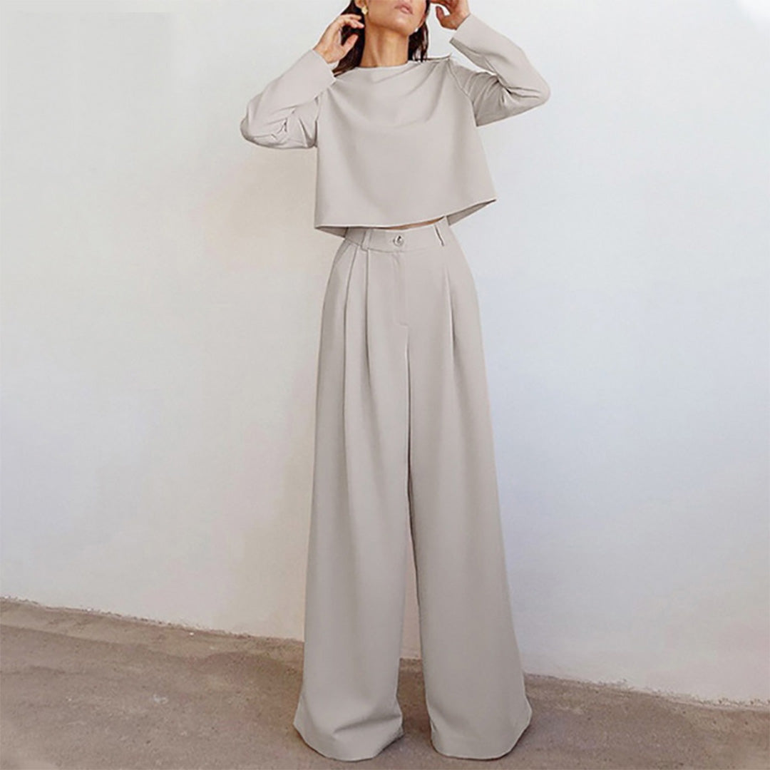 KAMIYAH - Elegantes zweiteiliges palazzo-set